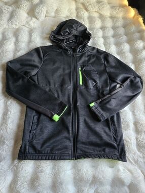 Old Navy Men's Active Fleece Zip Hooded Sweatshirt Jacket